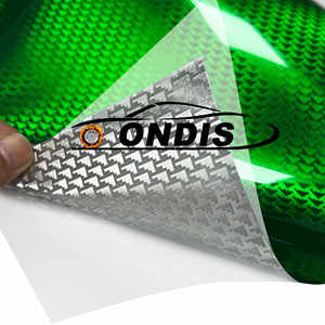 ONDIS <span class=keywords><strong>Film</strong></span> d'emballage pour voiture Vinyle forgé en fibre de carbone Vinyle CHROME pour <span class=keywords><strong>avion</strong></span> Autocollants pour voiture <span class=keywords><strong>Film</strong></span> d'emballage - Product Image 6