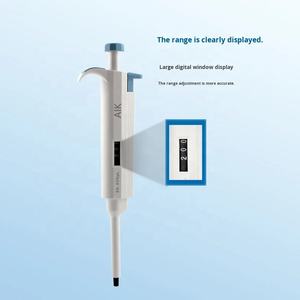 Micropipeta de un solo canal de alta calidad 100-5000ul para uso en laboratorio Micropipeta manual de plástico - Product Image 3