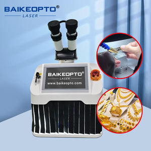 Soldador de punto láser YAG portátil de 200W, herramientas de orfebre, máquina de soldadura láser de joyería de escritorio para soldadura de collar de oro y plata - Product Image 1