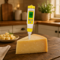 Testeur de pH numérique, mètre numérique de qualité de l'eau et du sol, kit de test de pH et EC, analyseur de qualité, bandelettes de test pour aliments, eau et cosmétiques