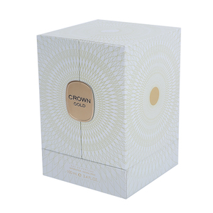 Logo personalizzato Soft Touch carta profumo nero Make up confezione regalo di lusso magnetico scatola per il profumo - Product Image 1