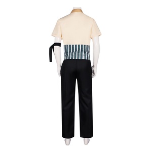 Costume de <span class=keywords><strong>cosplay</strong></span> Roronoa <span class=keywords><strong>Zoro</strong></span> du film One Piece, uniforme de <span class=keywords><strong>cosplay</strong></span> Roronoa <span class=keywords><strong>Zoro</strong></span> pour adultes, idéal pour Halloween et les fêtes costumées - Product Image 3