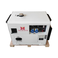Tragbares Super Silent Schallschutz kraftwerk: Luftgekühlter Diesel generator mit 10kW, 12kW, 12kW, 13 kWa, 15 kWa