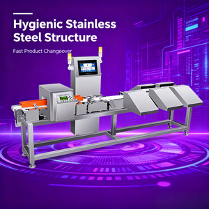 체크계량기 조합 체크계량 및 금속 검출 시스템을 갖춘 식품 등급 산업용 금속 탐지기 - Product Image 3