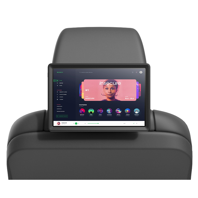 11inch Android Tablet with Backseat Mount Kit and Support NFC Cashless Payment for Taxi Advertising Tablet