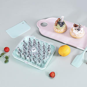 Juego Completo de Decoración de Pasteles, 26 Piezas, Herramientas de Reposterí<span class=keywords><strong>a</strong></span> de Acero Inoxidable, Accesorios para Decorar Pasteles y Hornear - Product Image 2