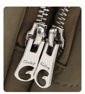<span class=keywords><strong>Borsa</strong></span> a Tracolla Doppia di Lusso Personalizzata Goby London in Nylon di Alta Qualità per Donne, <span class=keywords><strong>Borsa</strong></span> Messenger con Catene, Stile Elegante - Product Image 6