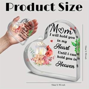 <span class=keywords><strong>Plaque</strong></span> commémorative Cardinal rouge Décorations <span class=keywords><strong>de</strong></span> cadeaux <span class=keywords><strong>de</strong></span> Noël <span class=keywords><strong>Condoléances</strong></span> <span class=keywords><strong>de</strong></span> deuil réconfortantes pour maman Cadeaux célestes faits à la main - Product Image 6