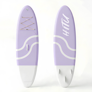 Planche de <span class=keywords><strong>paddle</strong></span> <span class=keywords><strong>gonflable</strong></span> élégante <span class=keywords><strong>rose</strong></span> pastel Macaron, idéale pour l'été, la plage et les photos, légère et de qualité supérieure, avec technologie Drop-stitch - Product Image 3