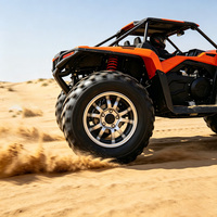 Jantes en alliage d'aluminium 14x7.0, PCD 4x102, ET-26, CB 71.2, à déport profond et face usinée, pour voiturette de golf, VTT, UTV, performance et personnalisation