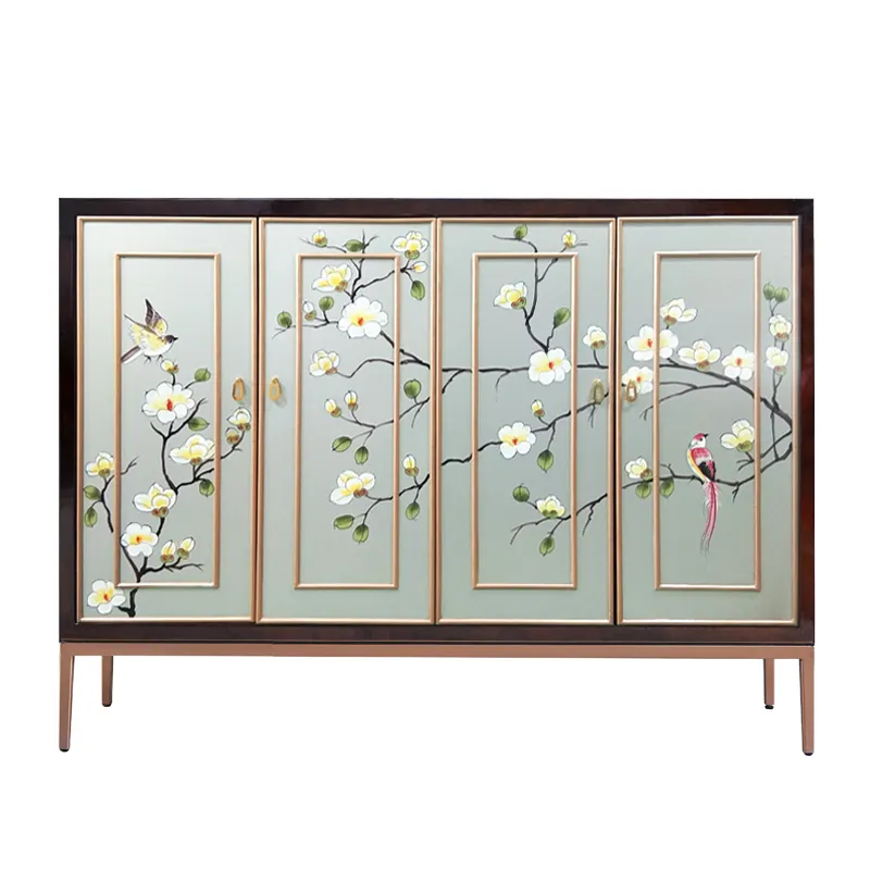 Chinois classique buffet armoire porche armoire décorative placard Console Table bois armoire bois coffre ménage stockage