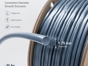 Filamento PLA+ Yiqiu3D de 1.75mm y 1kg para Impresora 3D, Mayor Resistencia, Alto Impacto, 8 Colores para Creality, Bambu Lab, FDM - Product Image 2