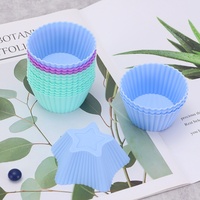 Moules à gâteau en silicone en forme de citrouille pour verres à vin, moules à muffins et moules à tartelettes aux œufs - Résistants à la chaleur et adaptés au four