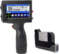 Impresora de Inyección de Tinta Portátil con Boquilla de 0.5'', Máquina de Codificación Portátil para Códigos QR, Fechas y Logotipos en Metal, Plástico, Madera, Vidrio, Tela y Papel
