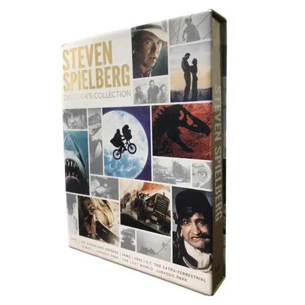 Steven Spielberg Director's Collection 8DVD Wholesale high quality factory directly supply DDP free shipping to USA/UK/CA