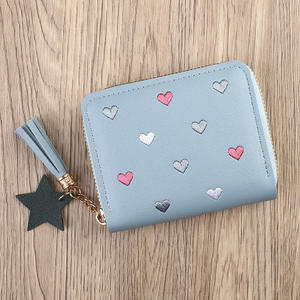 ลดกระหน่ำกระเป๋าสตางค์มีซิปประดับพู่ห้อยกระเป๋าสตางค์ใส่เหรียญสไตล์น่ารักอเนกประสงค์สำหรับผู้หญิง Z0018 - Product Image 5