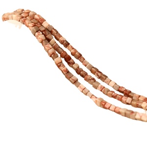 Perles de pierres précieuses naturelles mélangées de 4/6/8 mm, perles carrées en colonne, perles en vrac pour la création de bijoux, vente en gros - Product Image 5