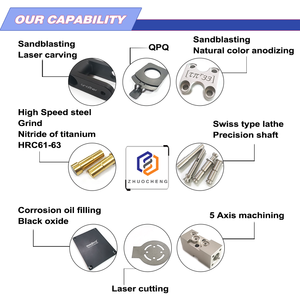 مجموعة مخصصة بالقطع الآلي الدقة Oem سعر تنافسي <span class=keywords><strong>Cnc</strong></span> خدمة الألومنيوم <span class=keywords><strong>Cnc</strong></span> - Product Image 2
