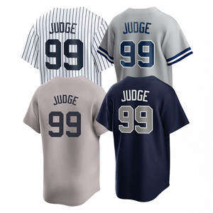 Maglia all'ingrosso Top cucita a buon mercato maglia da Baseball americana #99 aaron giudice - Product Image 6