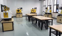 Mini-fraiseuse CNC 4 axes YH200A, centre d'usinage vertical CNC BT30 de petite taille pour le prototypage de l'aluminium et de l'acier, tour de fraisage