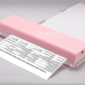 도매 무선 휴대용 A4 버전 미니 열전사 프린터