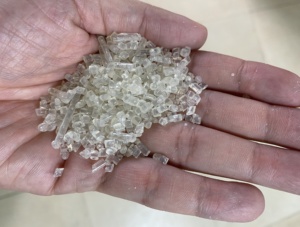 Vente d'usine de matériaux recyclés EPS Transparent Granule blanc de haute qualité Panneau isolant de matière première recyclée Plastique spécial - Product Image 4