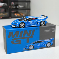 MINI GT 1:64 LBGN Huracán GT GRAVITY Modelo de Coche de Aleación de Carrocería Ancha