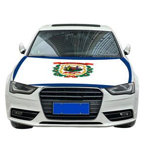 Drapeau de couverture de capot de voiture West Virginia drapeau de couverture de moteur de voiture en gros couverture de capot de moteur de voiture résistante à l'usure et Durable personnalisée - Product Image 4
