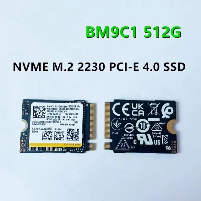 M.2 SSD PM9B1 256GB PCIe 4.0X4 NVMe M.2 Size 2230 Internal Solid State Drive for Laptop Desktop