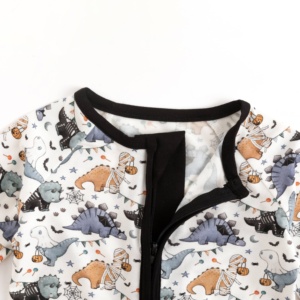 Miozing批发定制婴儿睡衣制造商透气幼儿睡衣定制图案/定制徽标 - Product Image 5