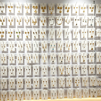 Juego de Joyería de Acero Inoxidable con Baño de Oro de 18K PVD, Joyería Fina de Moda para Mujer, Boda, Novia, Venta al Por Mayor