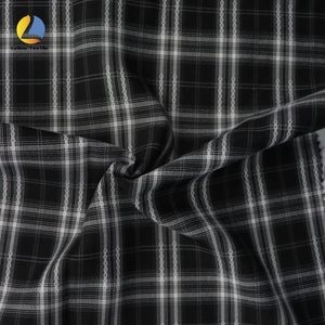 Hilo teñido bordado <span class=keywords><strong>tela</strong></span> a <span class=keywords><strong>cuadros</strong></span> 80% poliéster 20% rayón para vestido pantalones trajes ropa <span class=keywords><strong>de</strong></span> moda Material varios colores - Product Image 3