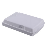 Boîtier terminal fibre optique 2 ports FTTH pour adaptateur fibre optique SC Simplex/LC Duplex, joint d'information de données pour système de câblage réseau de bureau