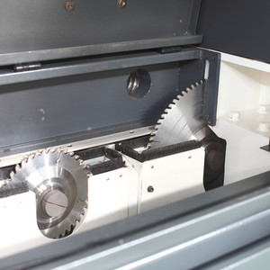 HUAHUA-Sierra de panel automática para cortar muebles, rodillos de puerta de <span class=keywords><strong>armario</strong></span>, línea de producción, para cortar melamina, NP280 - Product Image 6