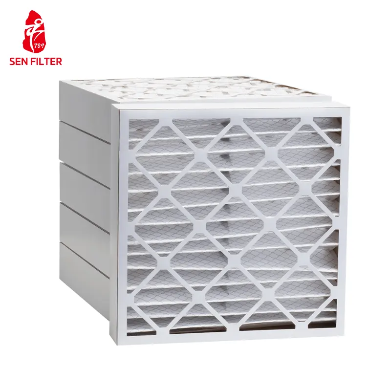 Usine prix de gros climatisation filtre plaque filtres purificateur d'air filtre à air primaire matière première