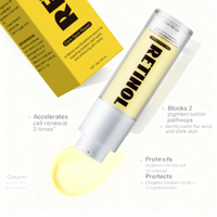 Crème Réparatrice Anti-Taches au Rétinol OEM ODM, Produits de Beauté à l'Acide Kojique, Apaise les Taches Pigmentaires, Éclaircit le Teint, pour Tous Types de Peau