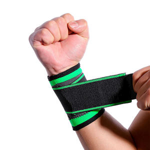 Muñequera Deportiva con Logotipo Personalizado, Accesorio de Compresión para Fitness, Vendaje Protector de Muñeca - Product Image 1