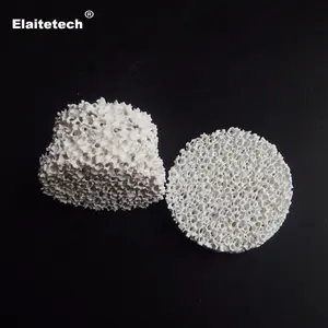 A nido d'ape schiuma ceramica piastra filtro usato in metallurgia e casting industria
