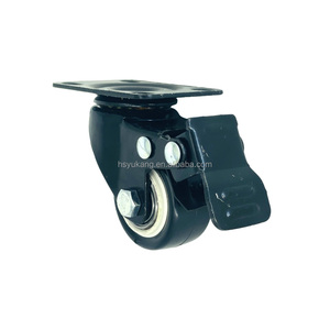 1,5/2/2,5/3 Zoll Solid PU Bürostuhl Möbel Lenkrad mit transparentem Schwenke insatz - Product Image 5