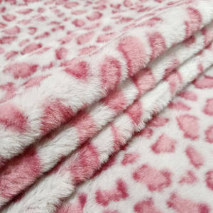 ミンキーフリースポリエステルニット生地柔らかい手触りシェルパ生地中国工場直販 - Product Image 3