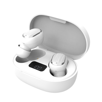Blue-tooth V5.1 24hrs Play Back Écouteurs dans l'oreille IPX4 Étanche avec microphone 13mm Sports Running Workout TWS Écouteur