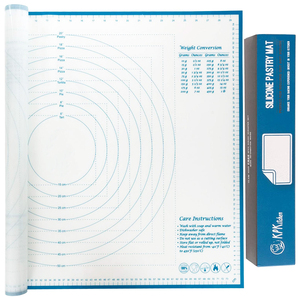 Nuevo Diseño 2025: Revestimiento de Silicona sin Adhesivo para Tapetes de Repostería y Hornear, 0.4MM, Recubierto de Silicona con Fibra de Vidrio - Product Image 1