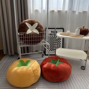 Cojines de <span class=keywords><strong>Piso</strong></span> Creativos en Forma de Champiñón y Tomate, Personalizables, Almohadas para Silla, Cojines Decorativos para Sofá y Cama, Venta Caliente - Product Image 2