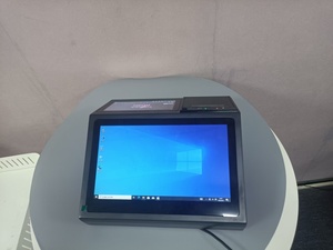 Oem tùy chỉnh 13.3 + 7inch 8GB 128GB cửa sổ nhôm <span class=keywords><strong>Pos</strong></span> với 80 mét máy in tự động Bảng PC Màn hình kép cảm ứng tiền mặt đăng ký - Product Image 4