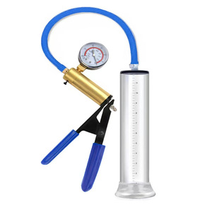 Men's Brass Pistol <strong>Penis</strong> <strong>Pump</strong> with Adult Sex Toys Bigger Enlargement <strong>Erectile</strong> <strong>Dysfunction</strong> <strong>Vacuum</strong> <strong>Device</strong> Made of Plastic - Product Image 2