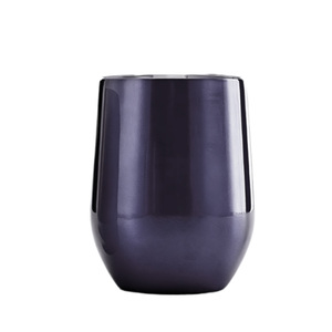 Bicchiere Termico a Forma <span class=keywords><strong>di</strong></span> Uovo in Acciaio Inox 304 da 12oz con Logo Personalizzato, Doppia Parete Isolante e Coperchio - Product Image 6