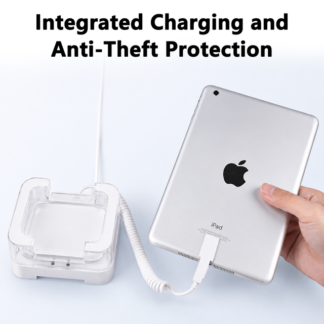 Security Charger Mobile Phone Alarm Stand Anti Theft Android iPhone Alarm Display Stand for Cell Phone IPAD