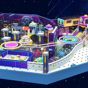 Parque de Juegos Interior, Laberinto Infantil, Equipo de Juego Suave, Trampolín Grande <span class=keywords><strong>para</strong></span> Niños, PVC Anti-Tóxico, Castillo Inflable con Más de 100 Elementos - Product Image 3