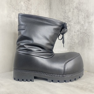 2024 scarpe firmate in pelle da <span class=keywords><strong>uomo</strong></span> di alta qualità da <span class=keywords><strong>uomo</strong></span> in Alaska nera bassa <span class=keywords><strong>neve</strong></span> stivale firmato - Product Image 4