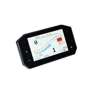 Jauge multifonctionnelle 5-en-1 pour <span class=keywords><strong>moto</strong></span> : température de l'eau, voltmètre, horloge, <span class=keywords><strong>chronomètre</strong></span> pour modification de <span class=keywords><strong>moto</strong></span> - Product Image 6